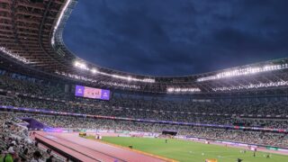 世界陸上の応援と銀座で「セイコーミュージアム」も観て「Venchi」のジェラードも